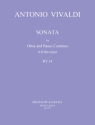 Sonata B flat major RV34 for oboe and bc