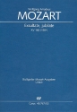 Exsultate jubilate KV165 (KV158a) fr Sopran und Orchester Klavierauszug