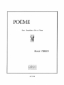 POEME POUR SAXOPHONE ALTO ET PIANO