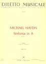 SINFONIA A-DUR FUER KAMMERORCHESTER PARTITUR SHERMAN, CHARLES H., ED.