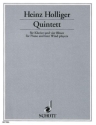 Quintett fr Klavier, Oboe (Englischhorn), Klarinette (Bass-Klarinette), Fagott Partitur und Stimmen