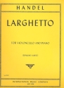 Larghetto for cello and piano