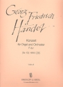 Konzert F-Dur Nr.13 HWV295 fr Orgel und Orchester Violine 2