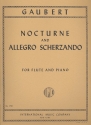 Nocturne and allegro scherzando for flute and piano