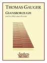 Gainsborough for percussion quintet score and parts