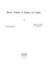 2 points d'orgue en triple pour orgue