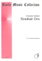 Exsultate deo for 4 woodwind instruments score and parts