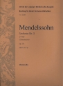 Sinfonie a-Moll Nr.3 op.56 fr Orchester Violoncello