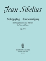 Sonnenaufgang op.37,3 fr hohe Stimme und Klavier (schwed/dt) SOLUPPGANG