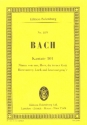 Nimm von uns Herr du treuer Gott - Kantate Nr.101 BWV101 fr Soli, Chor und Orchester Studienpartitur (dt/en)