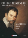 MADRIGALI VOL.1 (VENEZIA 1587) BORNSTEIN, ANDREA, ED. COMPLETE MADRIGALS VOLUME 1