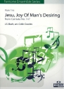 Jesu Joy of Man's Desiring from Cantata BWV147 for 3 flutes score and parts