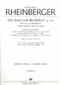 Der Stern von Bethlehem op.164 fr Soli (SB) , 8stg. Chor und Ochester Violine 1