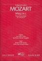 Missa c-Moll KV139 fr Soli (SATB), Chor und Orchester Orgel