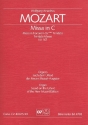 Missa C-Dur KV167 fr Soli, Chor und Orchester Orgel