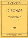 12 Songs for medium low voice and piano (en/ru)