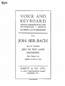 Jesu in thy love enduring - from cantata BWV165 for contralto and piano (en/dt)