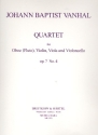 Quartett Es-Dur op.7,4 fr Oboe, Violine, Viola und Violoncello Stimmen