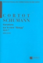 Variations sur le nom ABEGG op.1 pour piano