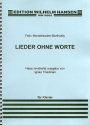 Lieder ohne Worte op.19 fr Klavier