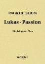 Lukas-Passion fr gem Chor a cappella Partitur