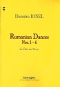 Rumanian dances no.1-6 for tuba and  piano