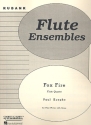 Fox Fire for flute quartet score and parts