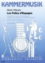 Les Folies d'Espagne fr Blockflte (Ob,Fl,Vl,Vag) und Bc (Git+Vag oder Vc) 