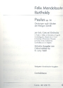 Paulus op.36 fr Soli, Chor und Orchester Kontraba