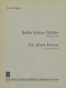 6 kleine Stcke fr Flte, Oboe, Klarinette, Horn und Fagott Stimmen