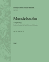 Sinfonie Nr.2 op.52 fr Soli, gem Chor, Orchester und Orgel Orgel