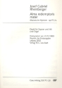 Alma redemptoris mater op.171,2a fr Sopran, Alt und Orgel 6 marianische Hymnen Nr.2