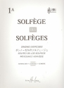 Solfge des solfges vol.1A pour voix et piano