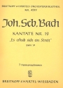 Es erhub sich ein Streit Kantate Nr.19 BWV19 Harmonie