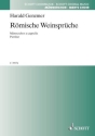 Drei Chorlieder vom Wein GeWV 53 fr Mnnerchor (TTBB) Chorpartitur