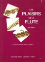 LES PLAISIRS DE LA FLUTE VOL.1 CHOIX DE PIECES POUR FLUTE ET PIANO URBAIN, LUC, ARR.