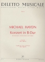 Konzert B-Dur fr Violine, Streicher und Cembalo fr Violine und Klavier