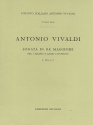 SONATA RE MAGGIORE F.XIII:6 PER VIOLINO E BC MALIPIERO, G.FR., ED.