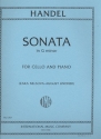 Sonata g minor for violoncello and piano