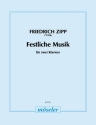 Festliche Musik op.11b fr 2 Klaviere Partitur