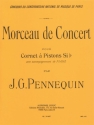 Morceau de concert pour cornet  pistons en Sib et piano