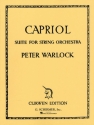 Capriol - Suite for string orchestra score and parts (5-5-3-3-3)