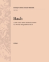 Suite aus dem 'Notenbchlein fr Anna Magdalena Bach' fr Orchester Violine 2