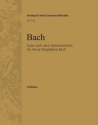 Suite aus dem 'Notenbchlein fr Anna Magdalena Bach' fr Orchester Violoncello / Kontrabass