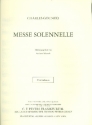 Messe solennelle G-Dur (Ccilien-Messe) fr Soli, gem Chor und Orchester Kontrabass