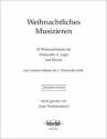 Weihnachtliches Musizieren 30 Weihnachtlieder fr C-Instrumente (Blockflte, Violine)