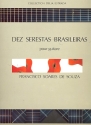 10 SERESTAS BRASILEIRAS POUR GUITARE