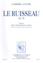 Le ruisseau op.22 pour soli, choeur de femmes et piano partition