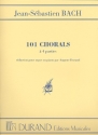 101 chorals a 4 parties pour orgue ou piano