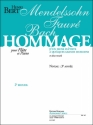 HOMMAGE D'UN JEUNE FLUTISTE A QUELQUES GRANDS MUSICIENS VOL.2 PIECES POUR FLUTE ET PIANO